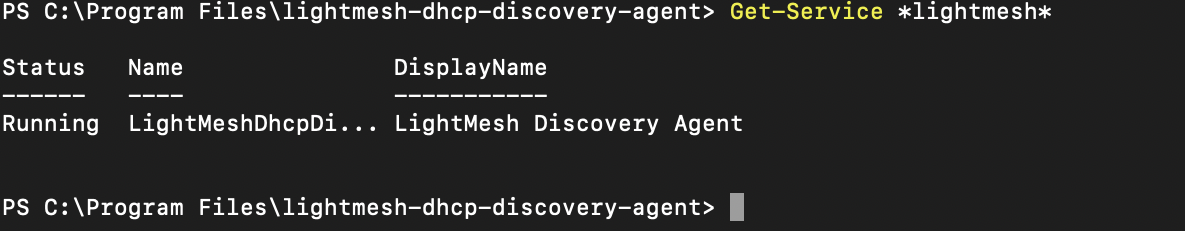 Server Core - &ndash;Get-Service 